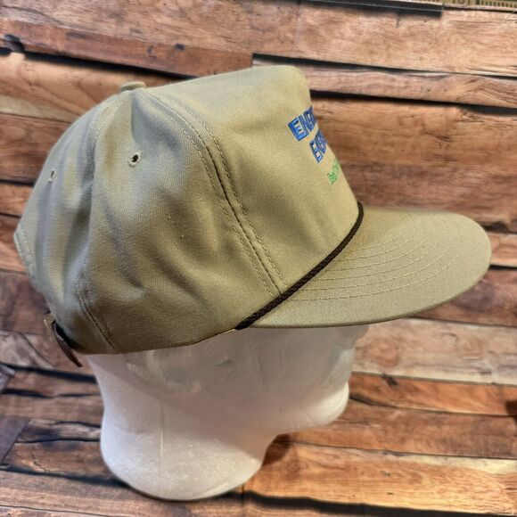 Energas Enermart Hat Cap Adjustable Strap back Tan Rope Best Deal In The Field - Picture 2 of 7